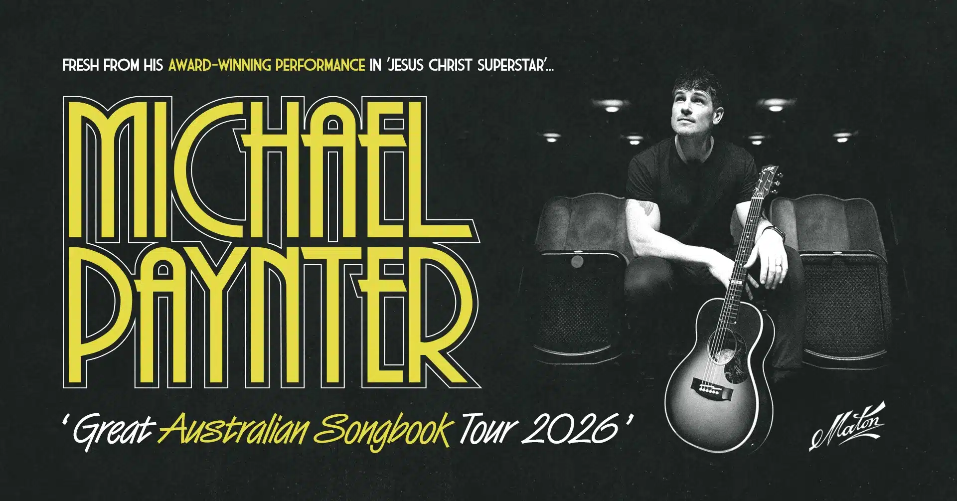 Michael Paynter Great Australian Songbook Tour 2026'